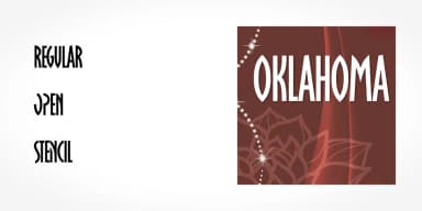 OKLAHOMA PRO by SoftMaker — Decorative Font — thumbnail 2