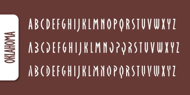 OKLAHOMA PRO by SoftMaker — Decorative Font — thumbnail 3