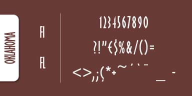 OKLAHOMA PRO by SoftMaker — Decorative Font — thumbnail 4