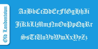 Old Londontown Pro by SoftMaker — Blackletter Font — thumbnail 2