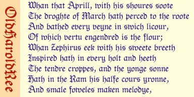 OldHaroldRee by Ingrimayne Type — Blackletter Font — thumbnail 5