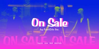 On Sale by FontSite Inc. — Decorative Font — thumbnail 1