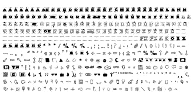 ONE UNITED FONT by Typo Graphic Design — Dingbats Font — thumbnail 6