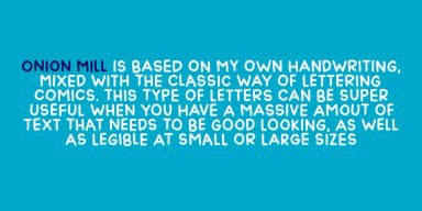 ONION MILL by Pizzadude.dk — Decorative Font — thumbnail 3