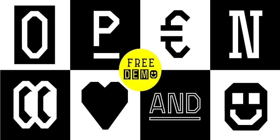 Open TECH Neue by Typo Graphic Design — Dingbats Font
