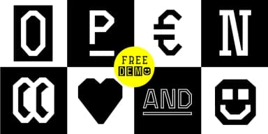 Open TECH Neue by Typo Graphic Design — Dingbats Font — thumbnail 1