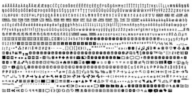 Open TECH Neue by Typo Graphic Design — Dingbats Font — thumbnail 7