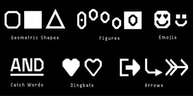 Open TECH Neue by Typo Graphic Design — Dingbats Font — thumbnail 8