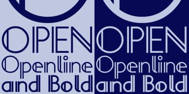 Openline by K-Type — Decorative Font — thumbnail 2