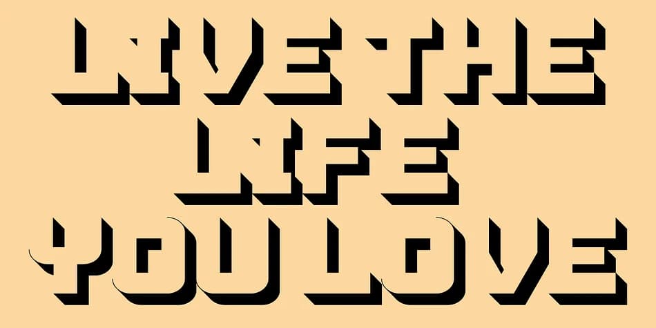 ORANGE ON ORANGE by Gerald Gallo Fonts — Display Font