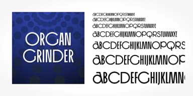 ORGAN GRINDER by SoftMaker — Decorative Font — thumbnail 5