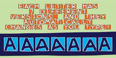 Organic Holiday by Bogstav — Display Font — thumbnail 4