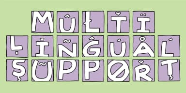 Organic Holiday by Bogstav — Display Font — thumbnail 8