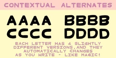 Organic Tuesday by Bogstav — Display Font — thumbnail 3