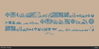 OrnataA by Wiescher-Design — Dingbats Font — thumbnail 1