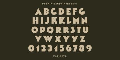 PAG AUTO by Dharma Type — Decorative Font — thumbnail 2