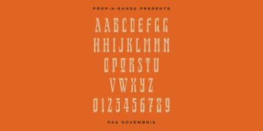 PAG NOVEMBRIS by Dharma Type — Blackletter Font — thumbnail 2