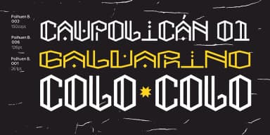 PAIHUEN BETA by Rodrigo Typo — Decorative Font — thumbnail 5