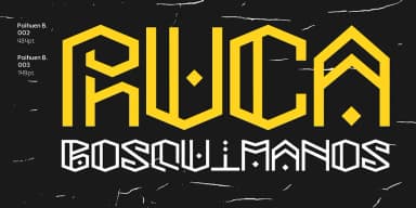 PAIHUEN BETA by Rodrigo Typo — Decorative Font — thumbnail 9