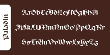 Paladin by SoftMaker — Blackletter Font — thumbnail 2