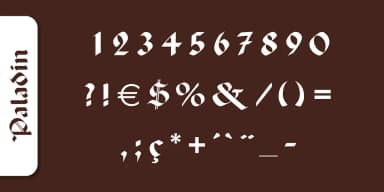 Paladin by SoftMaker — Blackletter Font — thumbnail 3