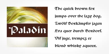 Paladin by SoftMaker — Blackletter Font — thumbnail 4