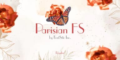 Parisian FS by FontSite Inc. — Decorative Font — thumbnail 1