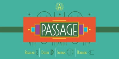 Passage by Tour de Force Font Foundry — Decorative Font — thumbnail 1