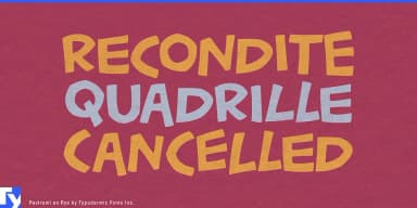 PASTRAMI ON RYE by Typodermic Fonts Inc. — Decorative Font — thumbnail 2