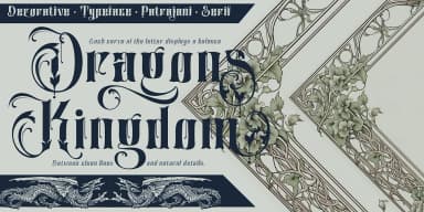 Patrajani by TypeClassHeroes — Blackletter Font — thumbnail 3