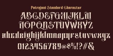 Patrajani by TypeClassHeroes — Blackletter Font — thumbnail 4