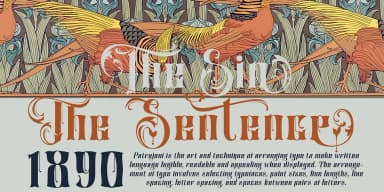 Patrajani by TypeClassHeroes — Blackletter Font — thumbnail 5