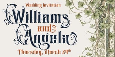 Patrajani by TypeClassHeroes — Blackletter Font — thumbnail 8