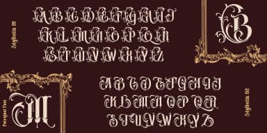 Patrajani by TypeClassHeroes — Blackletter Font — thumbnail 9
