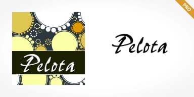 Pelota Pro by SoftMaker — Display Font — thumbnail 1