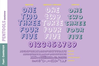 Pentools by olexstudio — Decorative Font — thumbnail 6