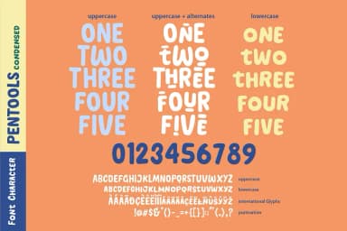 Pentools by olexstudio — Decorative Font — thumbnail 7