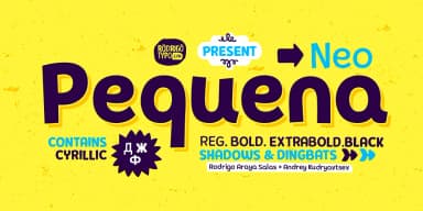 Pequena Neo by Rodrigo Typo — Dingbats Font — thumbnail 2