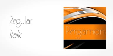 Pergamon by SoftMaker — Decorative Font — thumbnail 2