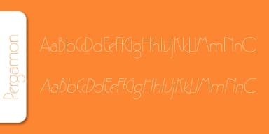 Pergamon by SoftMaker — Decorative Font — thumbnail 3