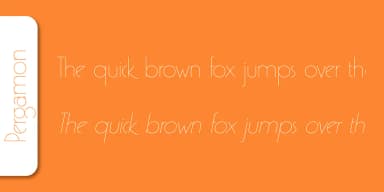 Pergamon by SoftMaker — Decorative Font — thumbnail 5