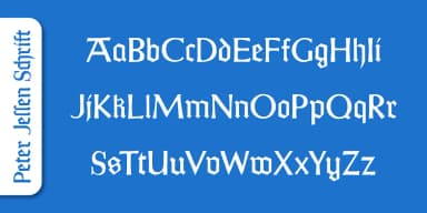 Peter Jessen Schrift Pro by SoftMaker — Blackletter Font — thumbnail 2
