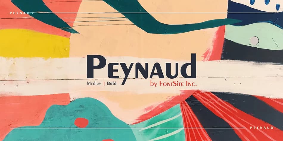 Peynaud by FontSite Inc. — Decorative Font — preview 1