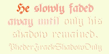 PhederFrack by Ingrimayne Type — Blackletter Font — thumbnail 7