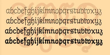 PhrackSle by Ingrimayne Type — Blackletter Font — thumbnail 3