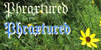 Phraxtured by Ingrimayne Type — Blackletter Font — thumbnail 1