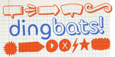 Picaflor Handmade by Rodrigo Typo — Dingbats Font — thumbnail 9