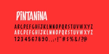 PINTANINA by Rodrigo Typo — Decorative Font — thumbnail 5