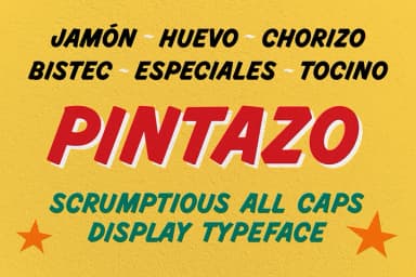 Pintazo by Ben Harman Design — Decorative Font — thumbnail 1