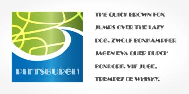 PITTSBURGH PRO by SoftMaker — Decorative Font — thumbnail 4